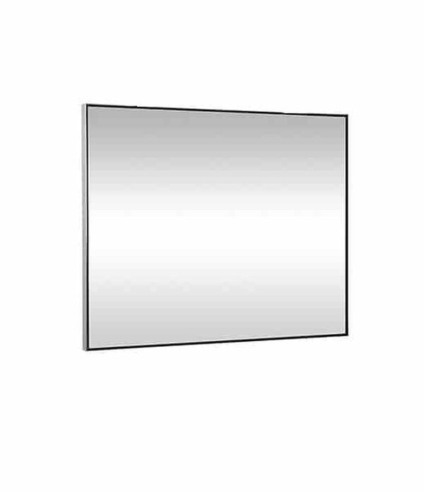  Z10.100 Zrcadlo 100x75x3,5 cm, lesklý kovový rám,  bez osvětlení