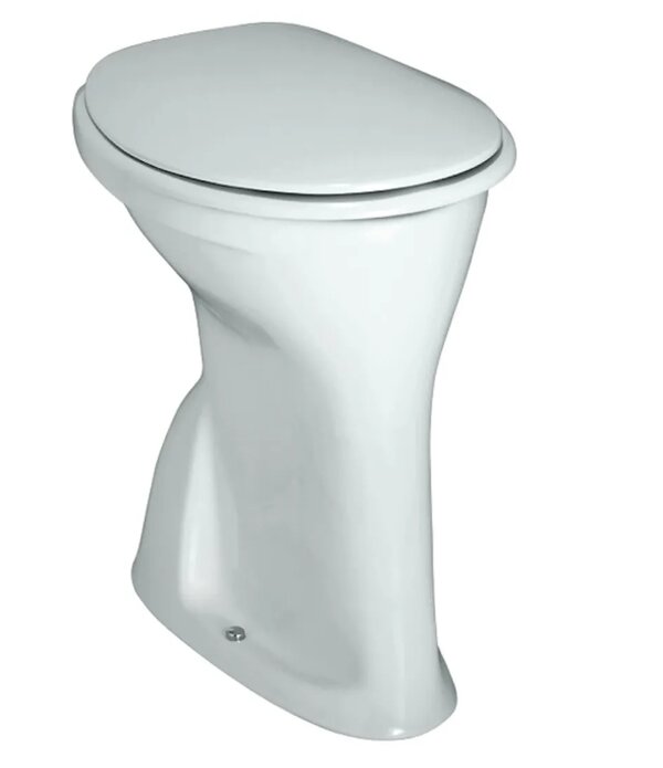 H8219980000001 ALBONOVA WC mísa výška 50 cm invalidní spodní, PLOCHÉ splachování, svislý odpad   